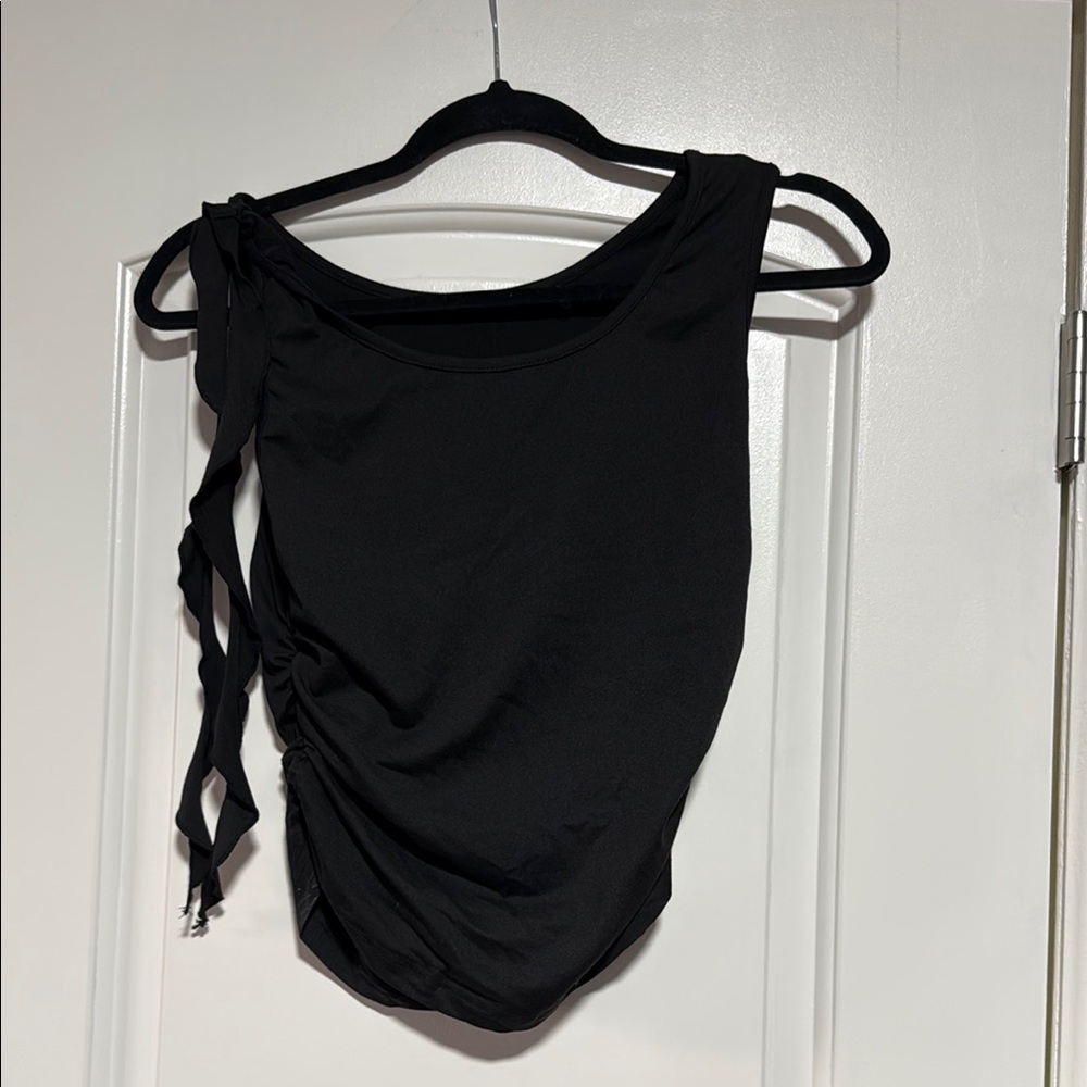 Elegant Black Sleeveless Top